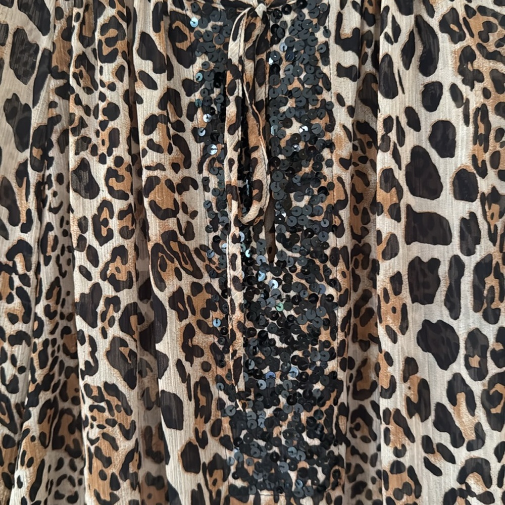 SUNNY Leigh leopard print size M - Picture 3 of 8